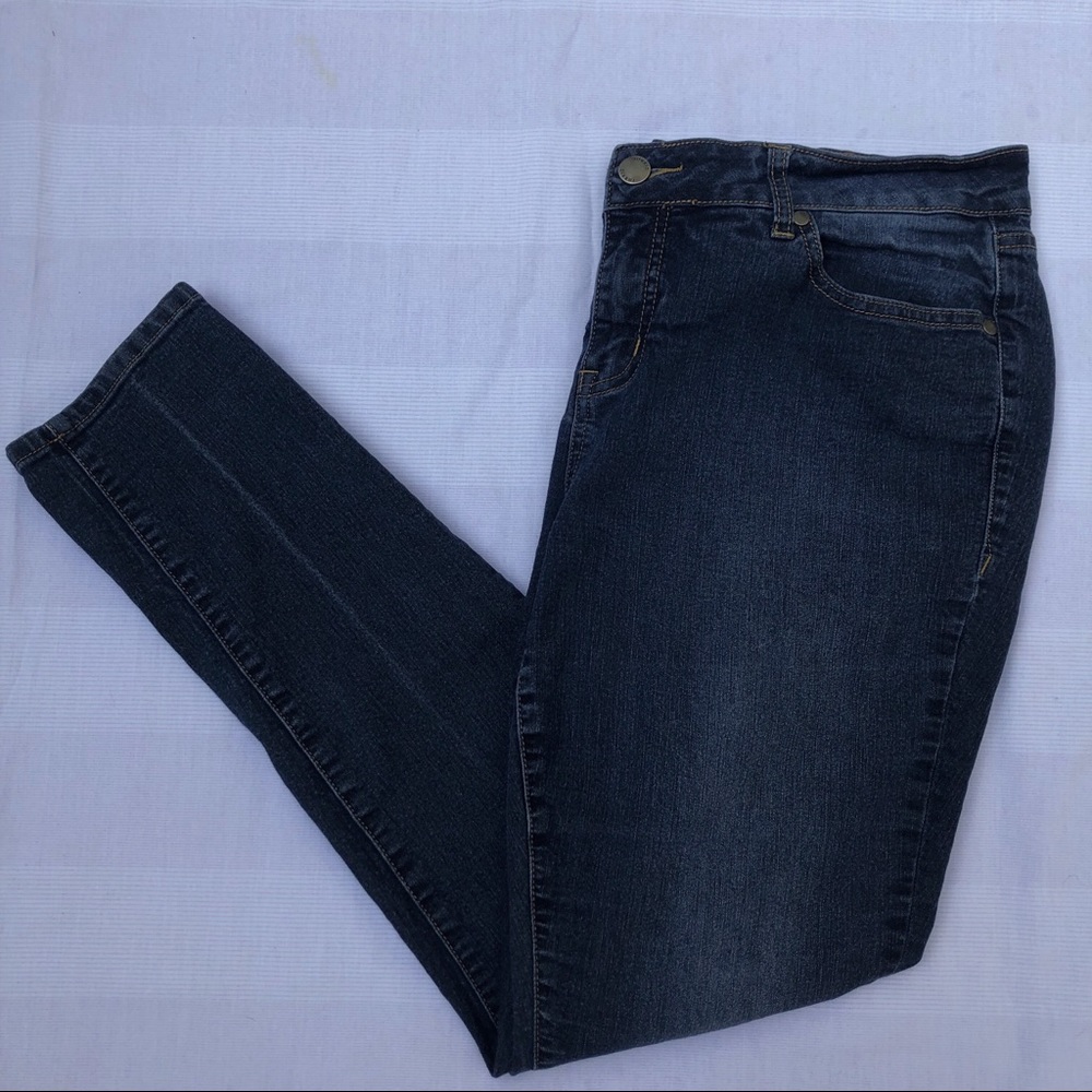 Torrid Curvy Skinny Dark Wash Jeans